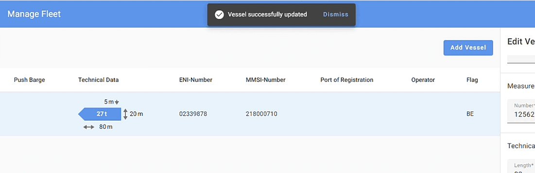 Step #6: A confirmation message is displayed.