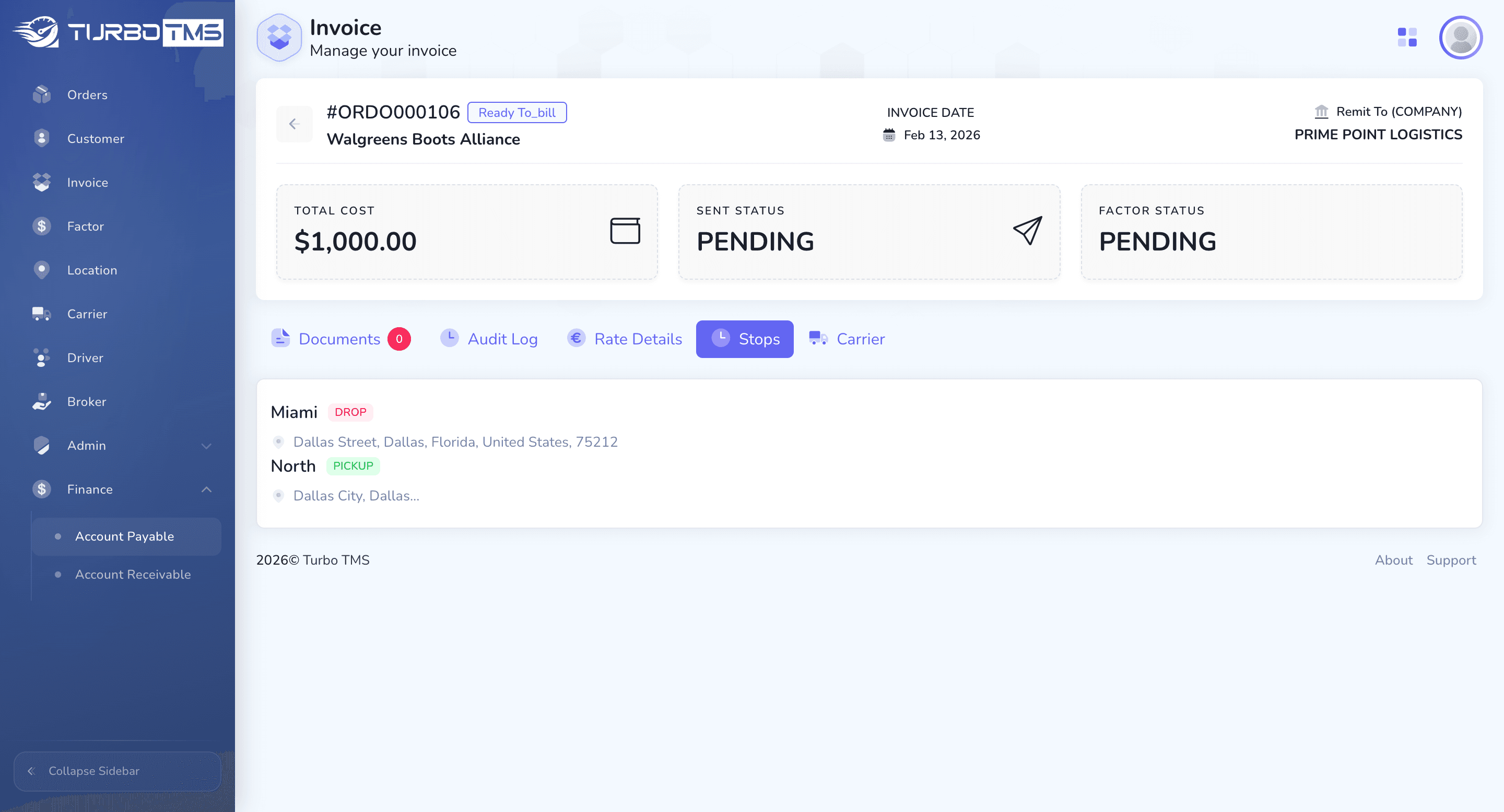 Step #81: Click on "Account Payable"