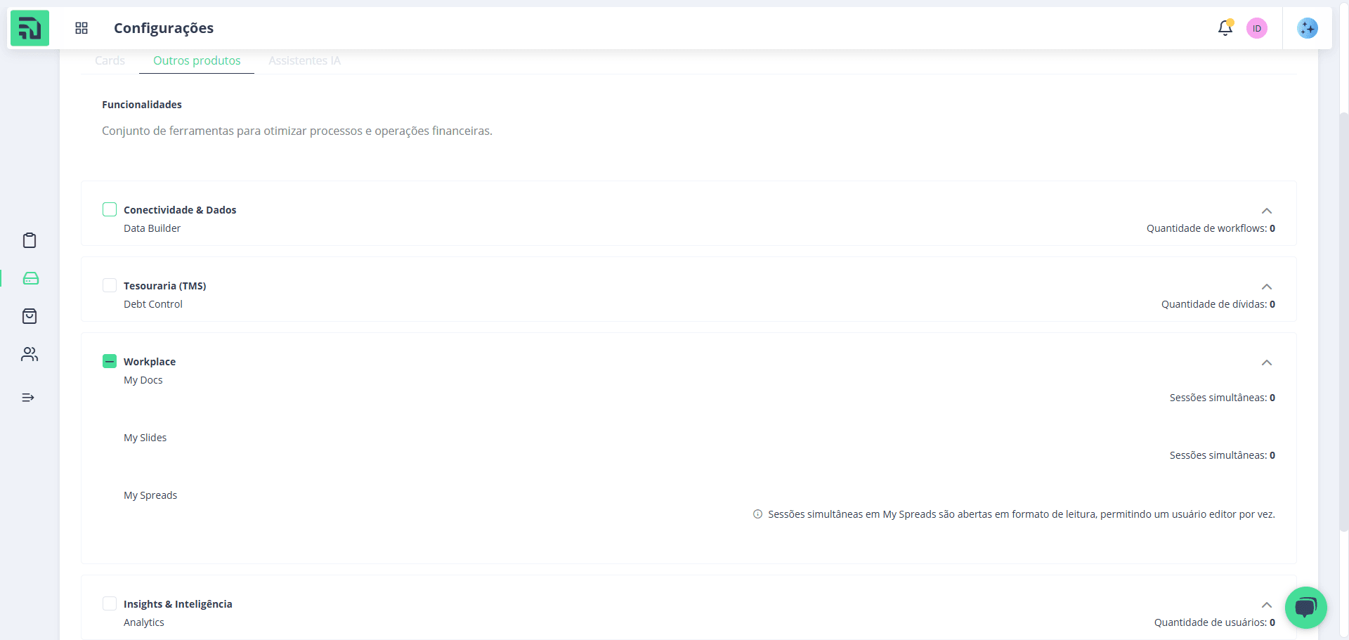 Step #23: Selecione o produto "Conectividade & Dados":