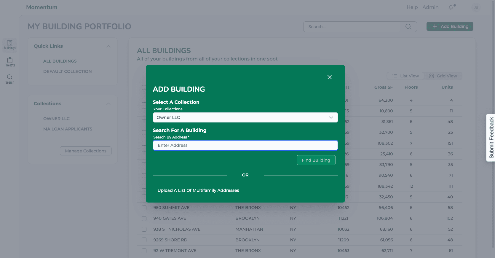 Step #4: Start typing the address