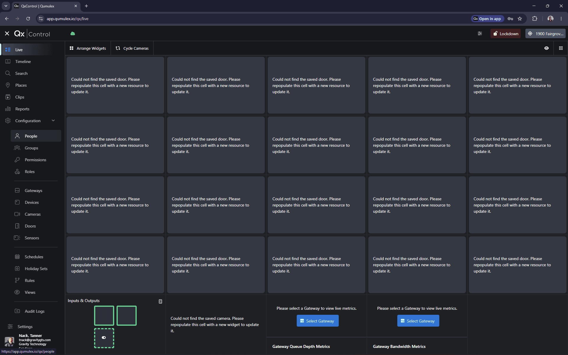 Step #6: Click on People to view the user directory for your selected scope.