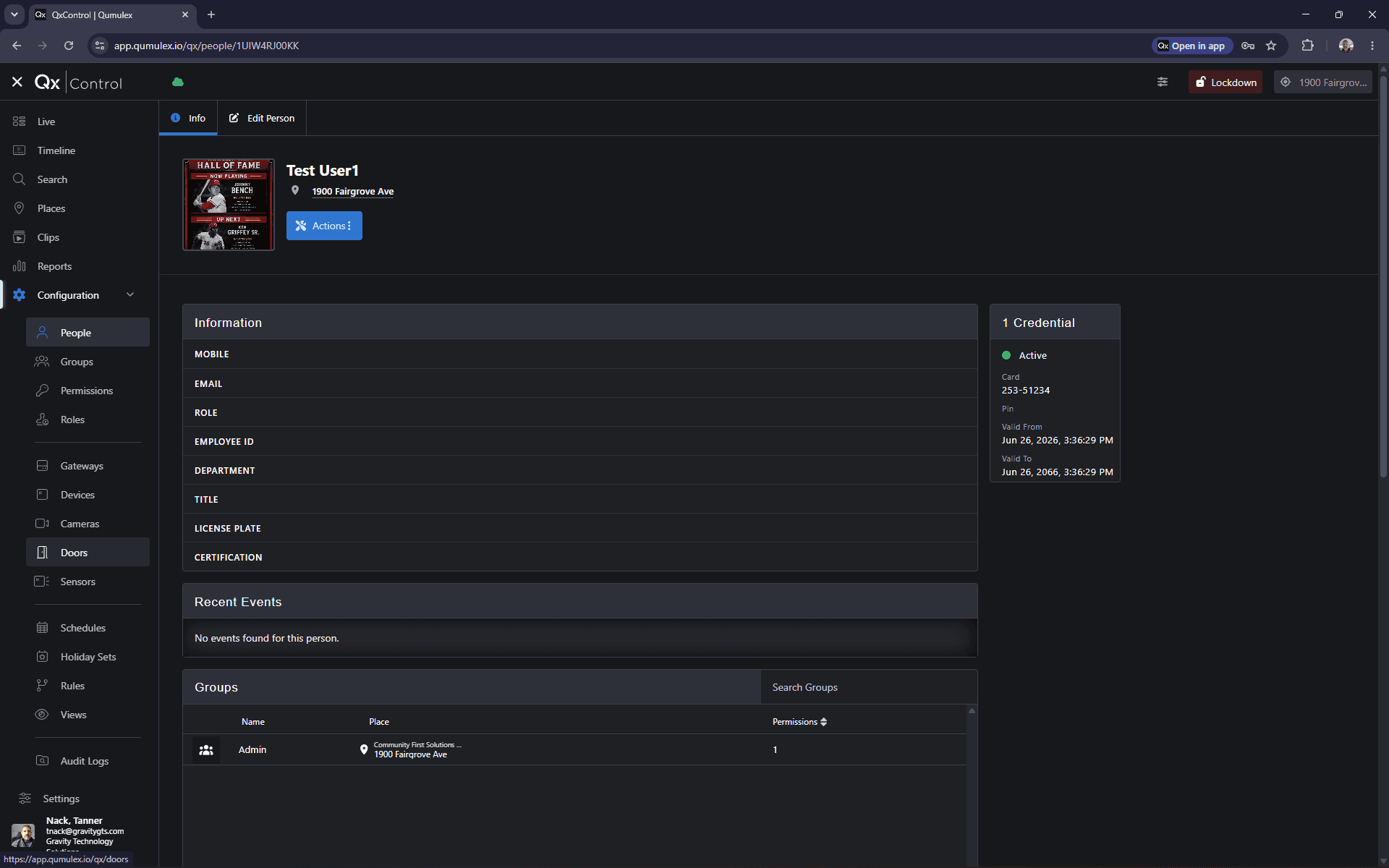 Step #17: Click on Doors under the Configuration menu.