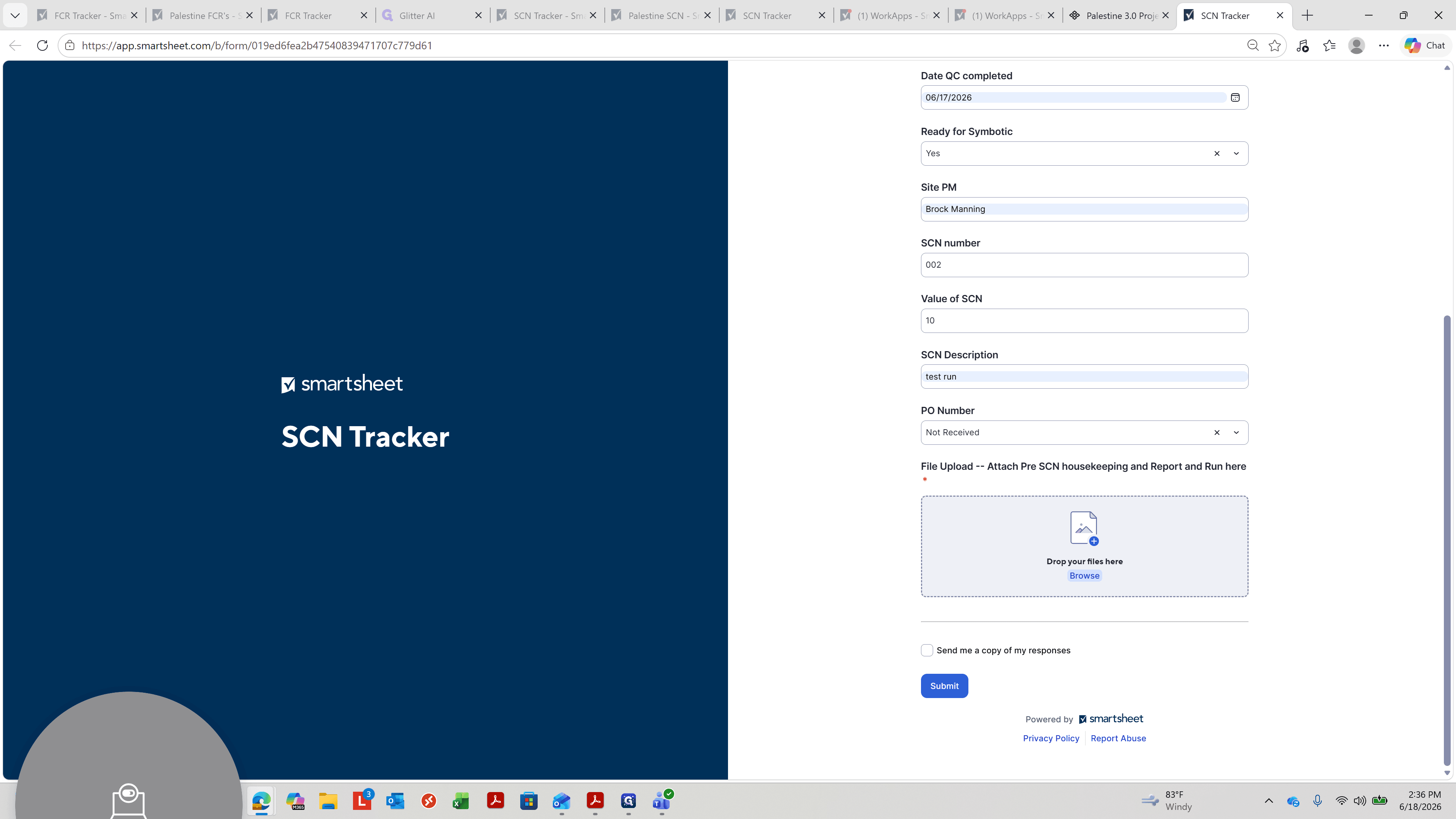 Step #18: Click Browse in the upload section to add your documentation.