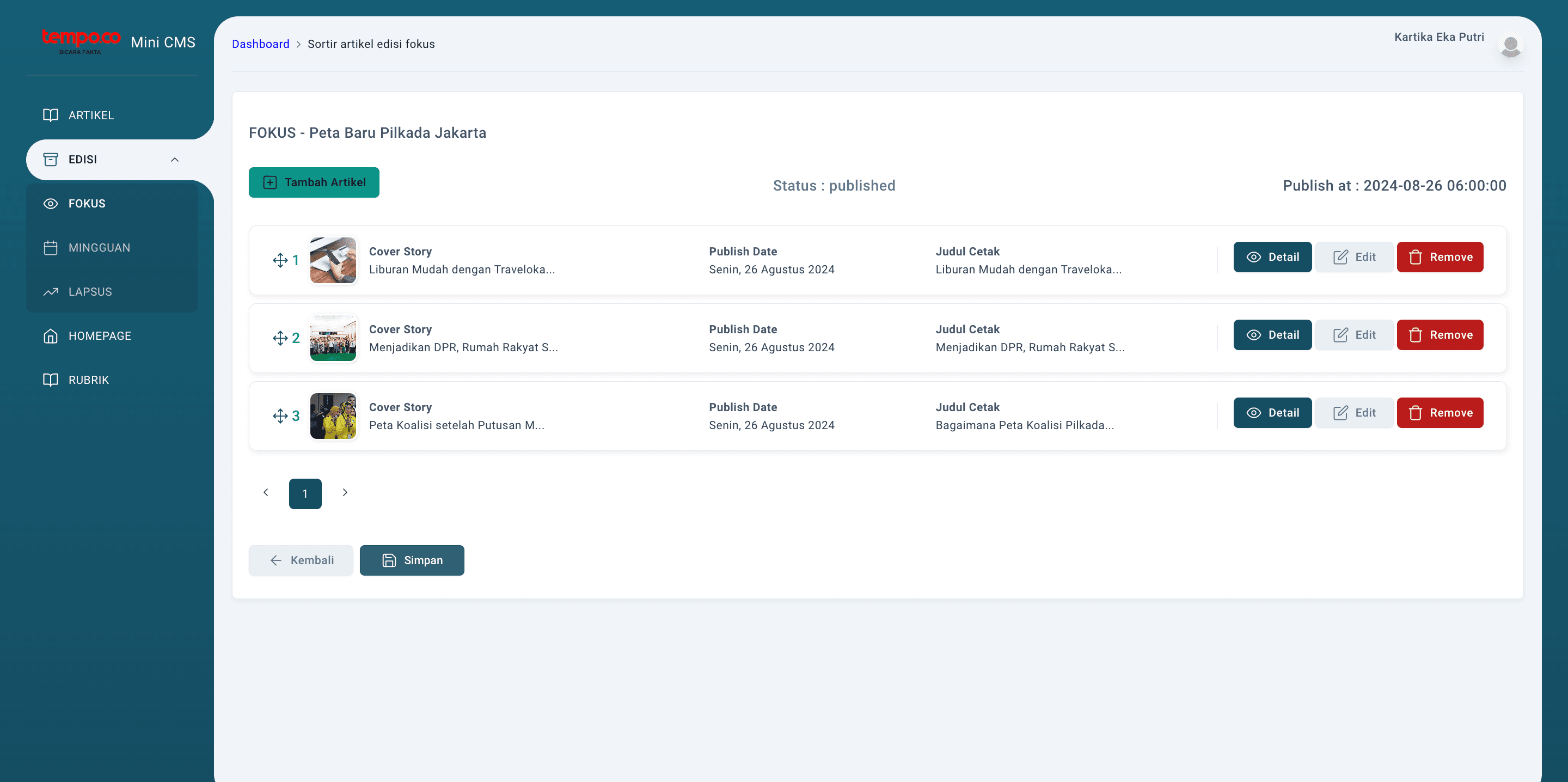 Step #11: Setelah selesai, klik 'Simpan'
