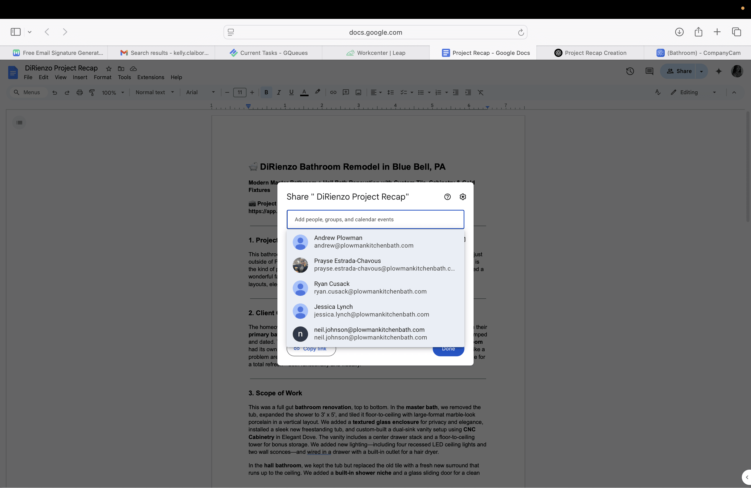 Step #130: Click on ","