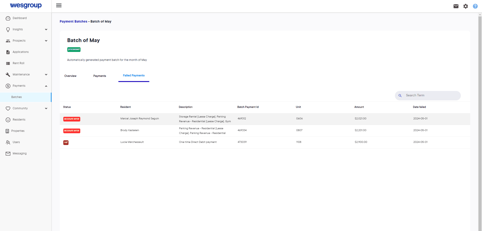 Step #8: Right-click on "account error" to bring up the "Inspect" tool