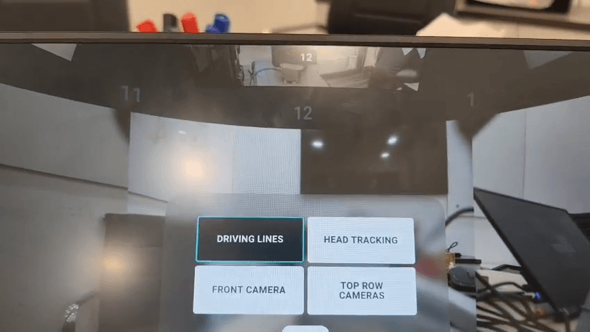 Step #7: Select Head Tracking to adjust sensitivity settings for the HMD.