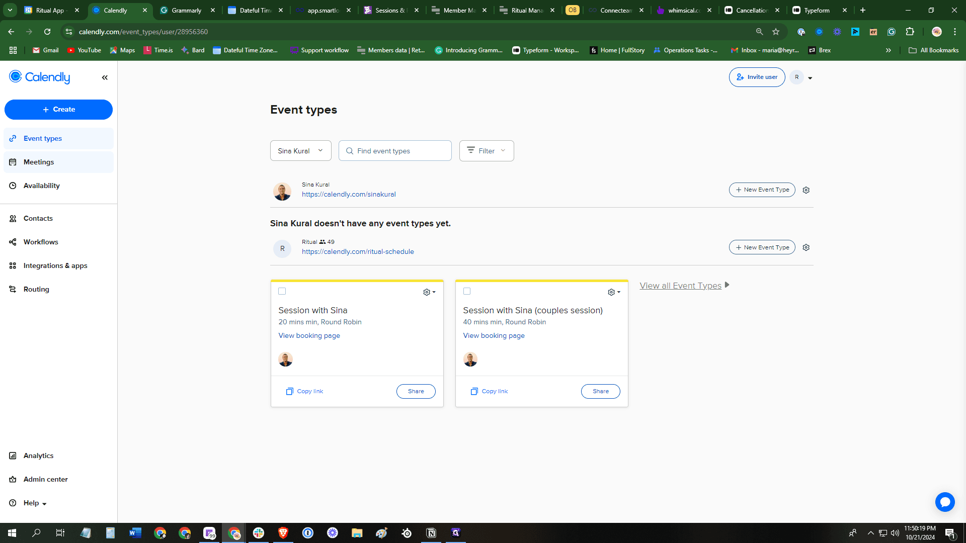 Step #4: Click on "Meetings"