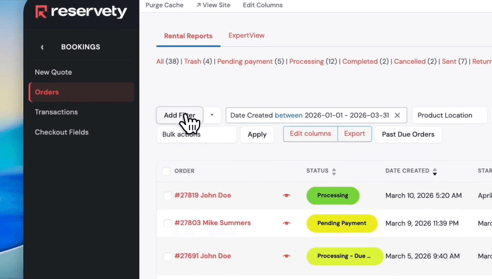 Step #43: Click the Add Filter button again.
