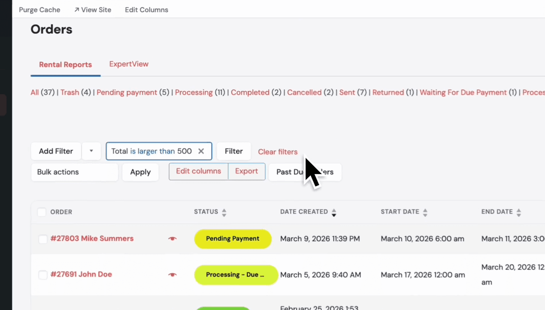 Step #32: Click the Filter button.