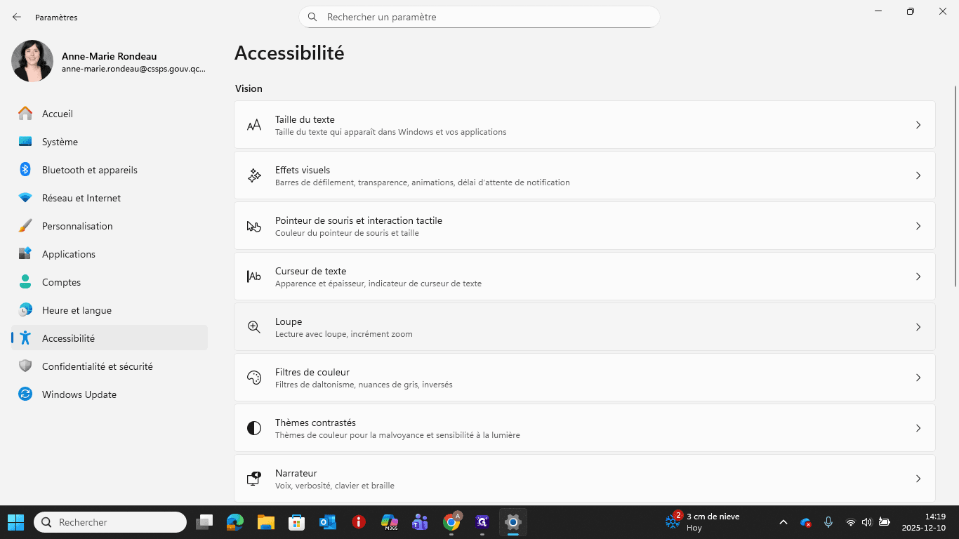 Step #4: Cliquez sur "Lecture avec loupe"
