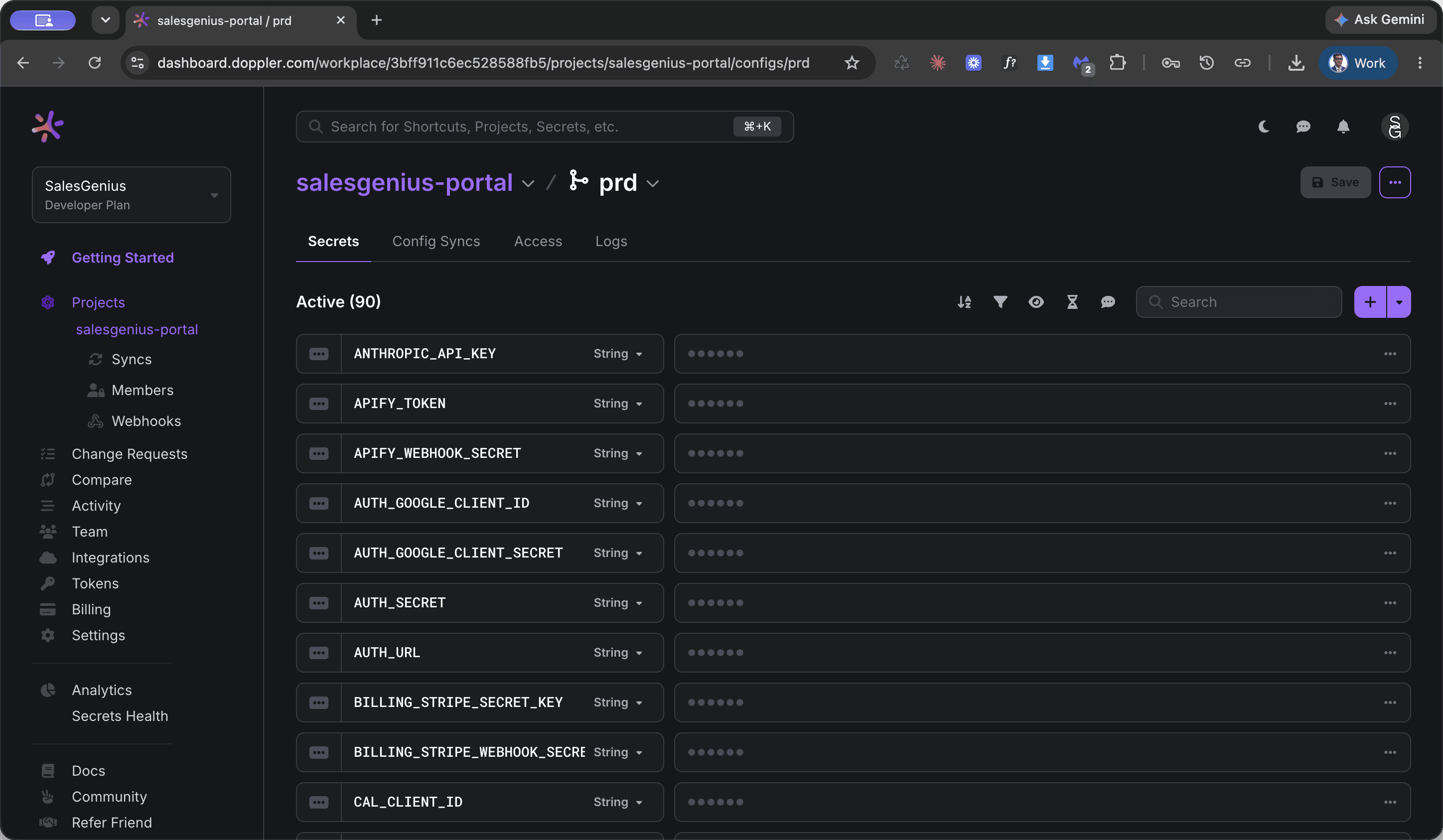 Step #1: Click on the Search input field to locate the target variable.