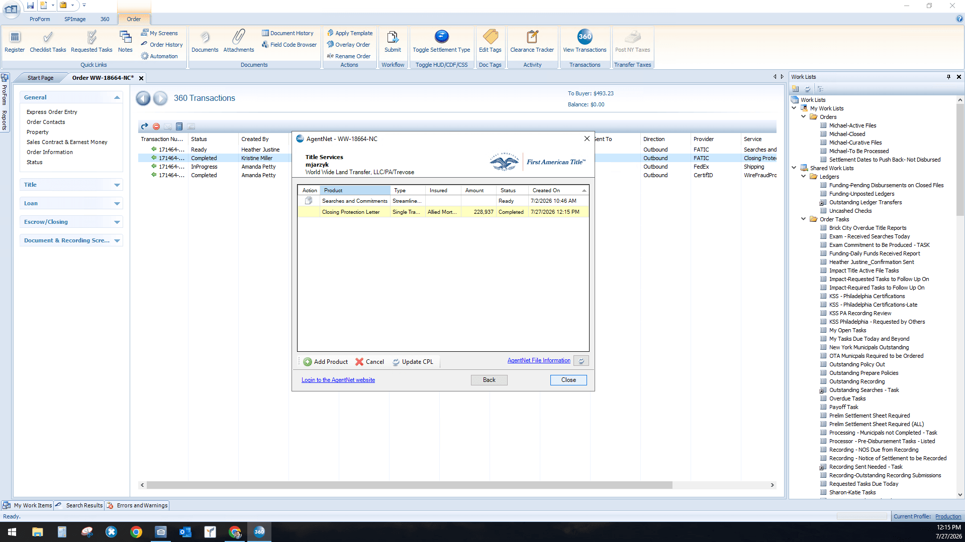 Step #14: Click Close to exit the AgentNet pop-up window.