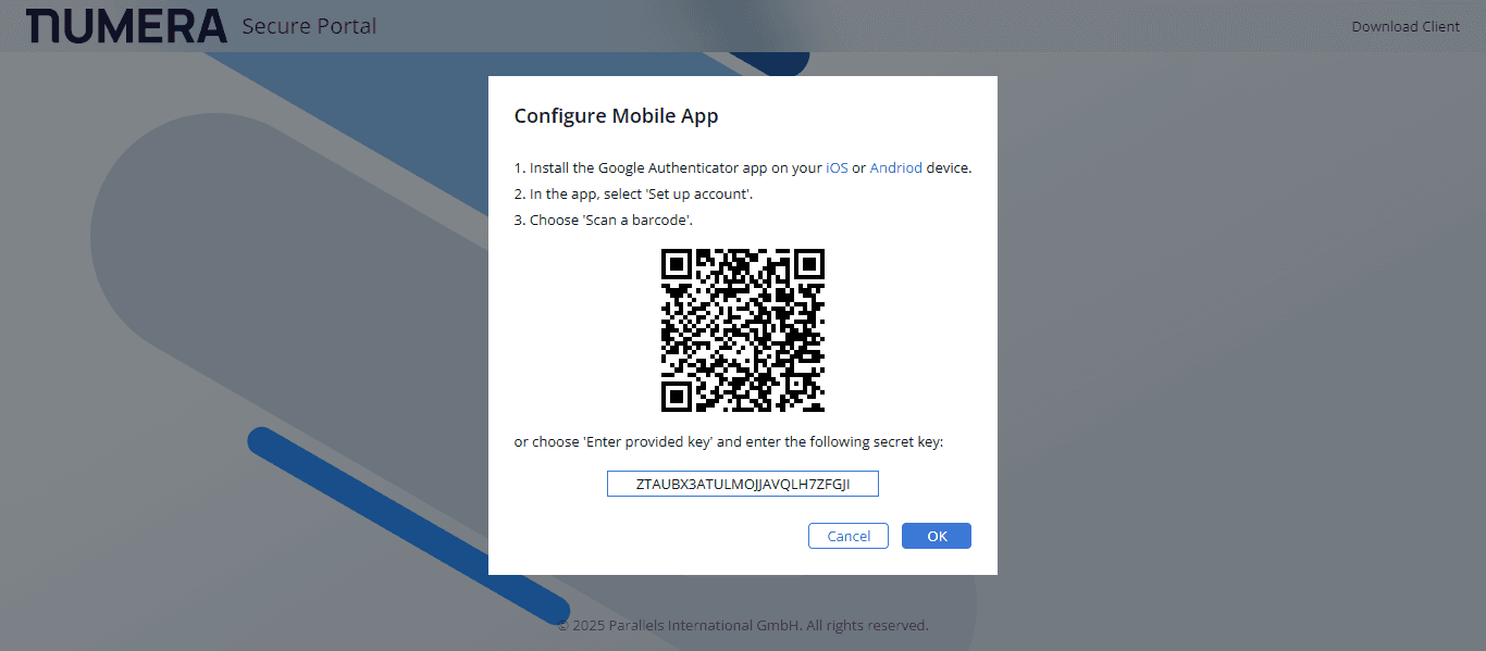 Step #9: Scan this QR code