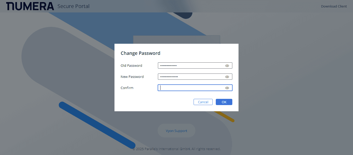 Step #7: Enter the new password of your choice and then confirm the new password