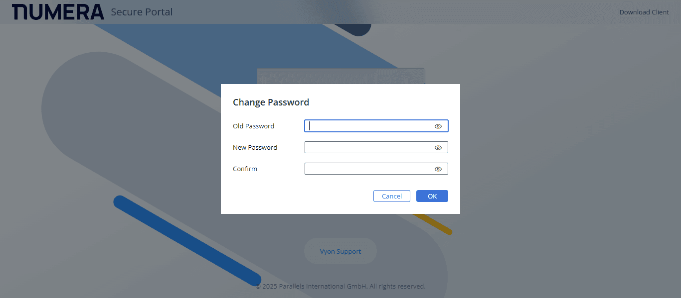Step #5: After you enter the password, you will be prompted to create a new one.