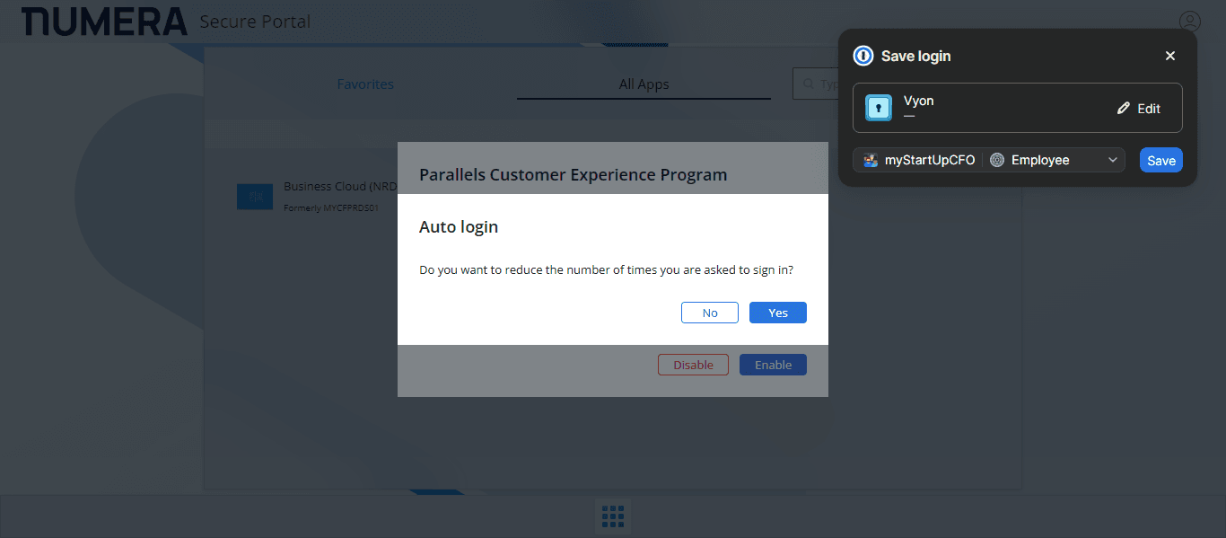 Step #13: Click on "No"