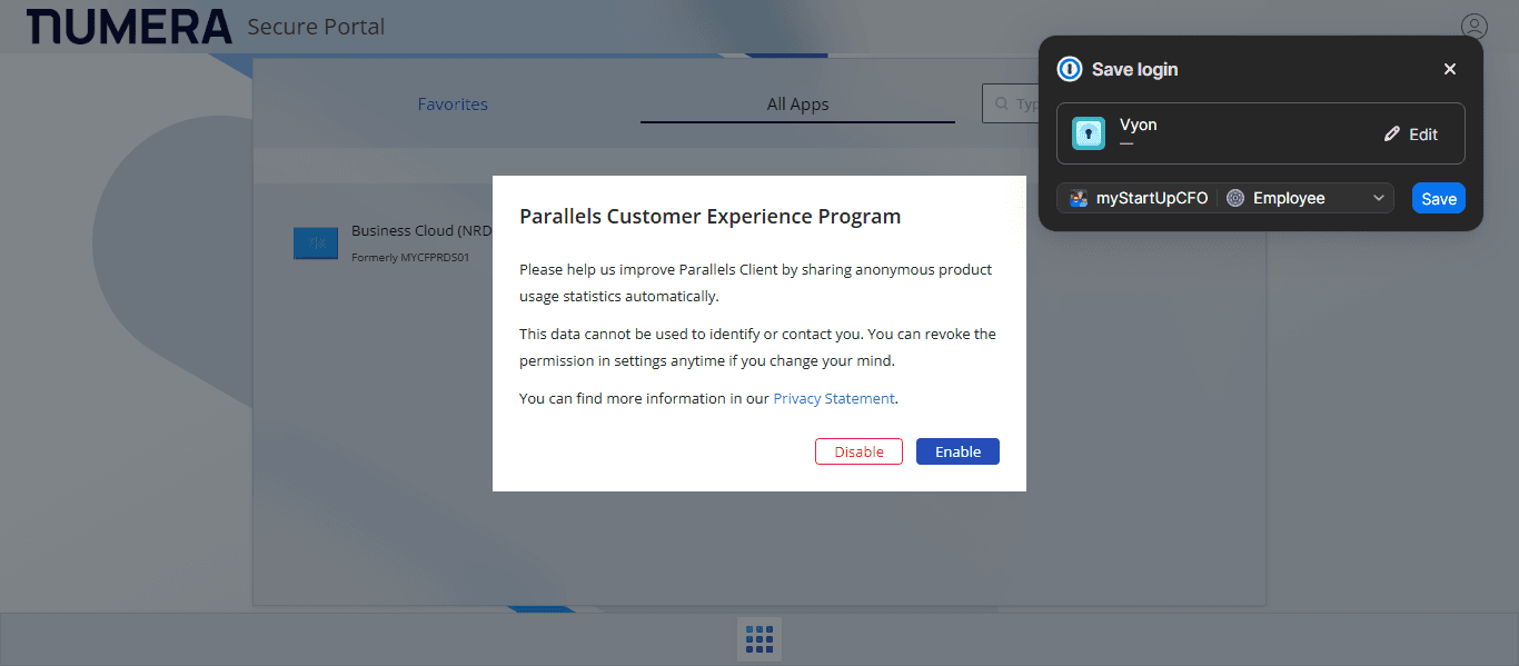 Step #14: Click on "Enable"