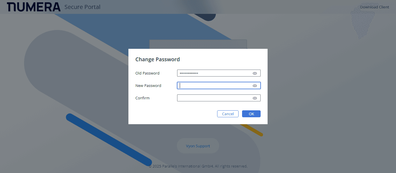 Step #6: Enter your old password