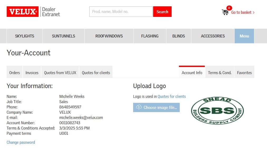Step #4: Now all your client quotes will include your company logo.