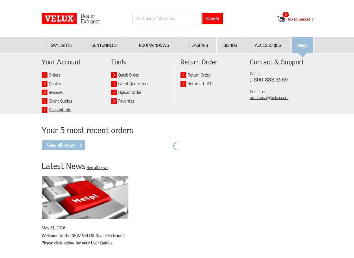 Step #1: Click on Account Info under Your Account.