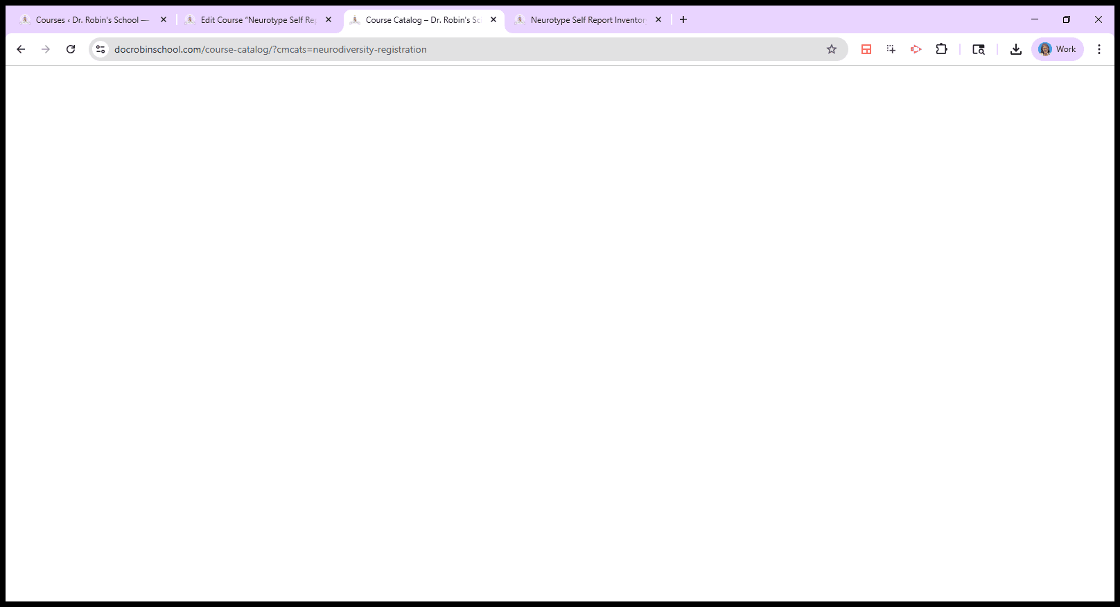 Step #13: Click on "Course Catalog - Dr."