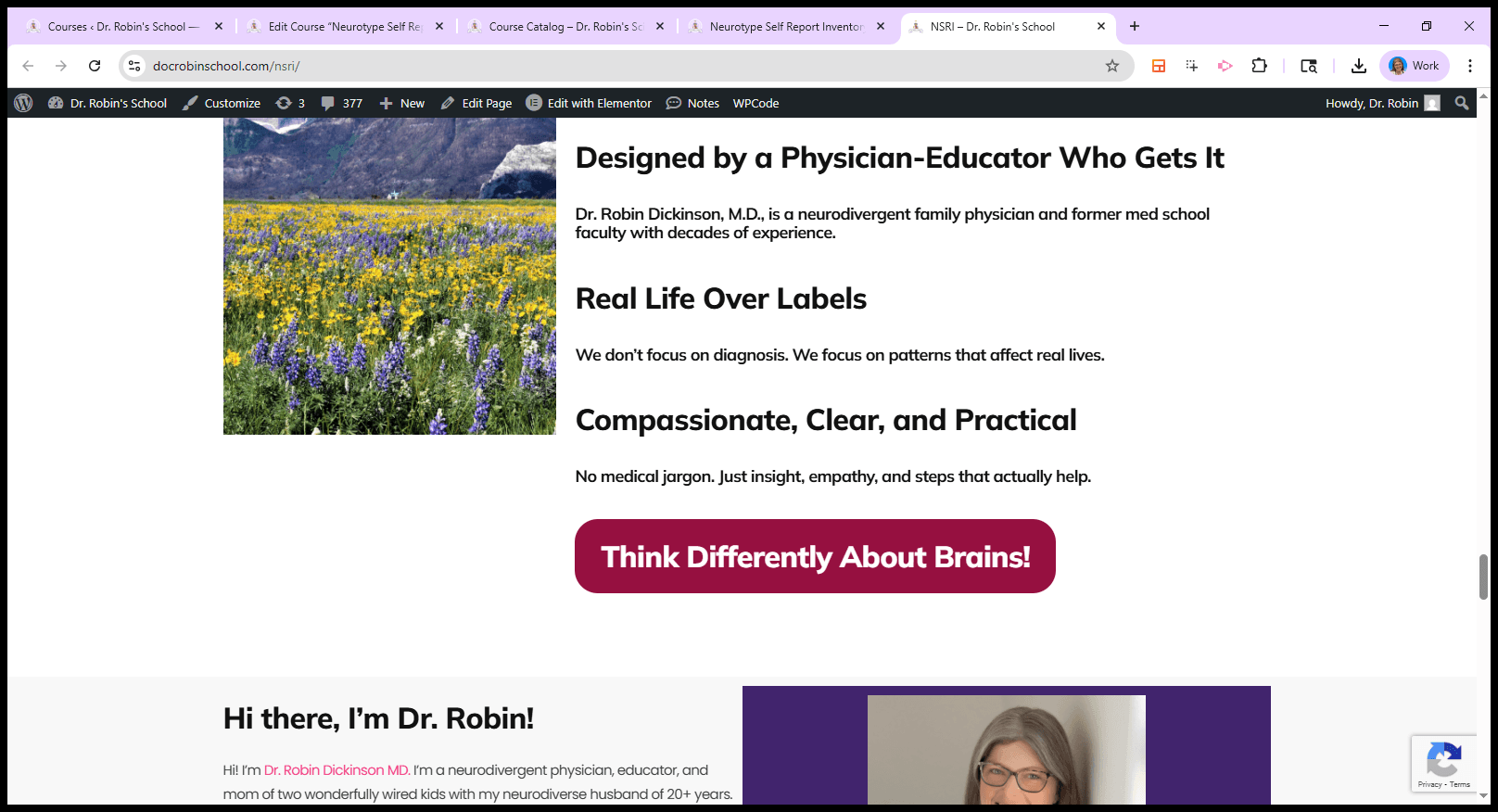 Step #22: Click on "Think Differently About Brains !"