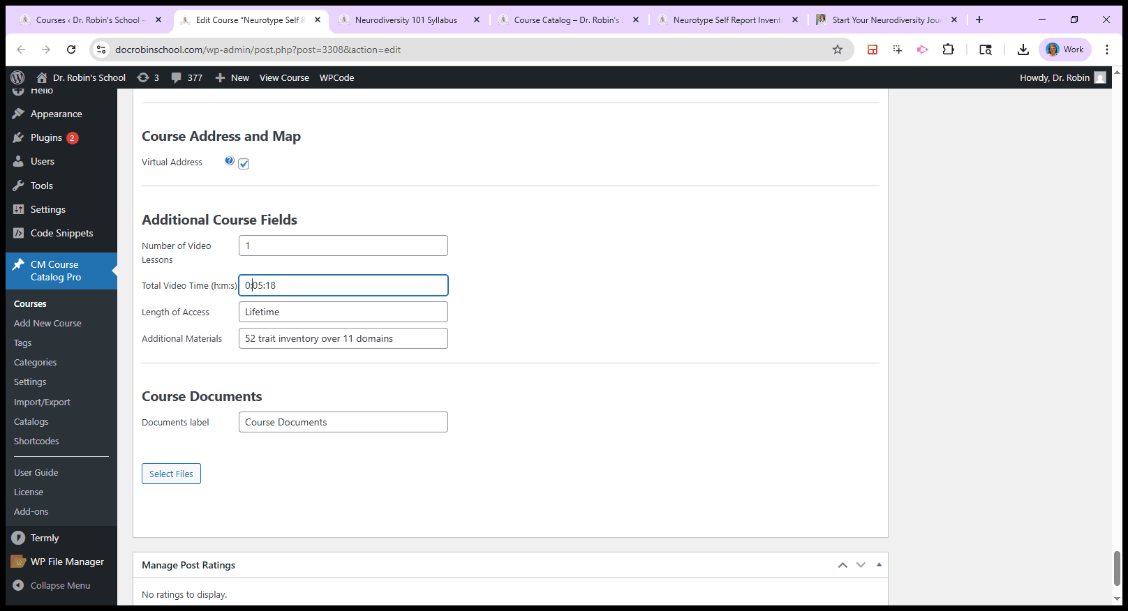 Step #40: Click on "0:05:18"