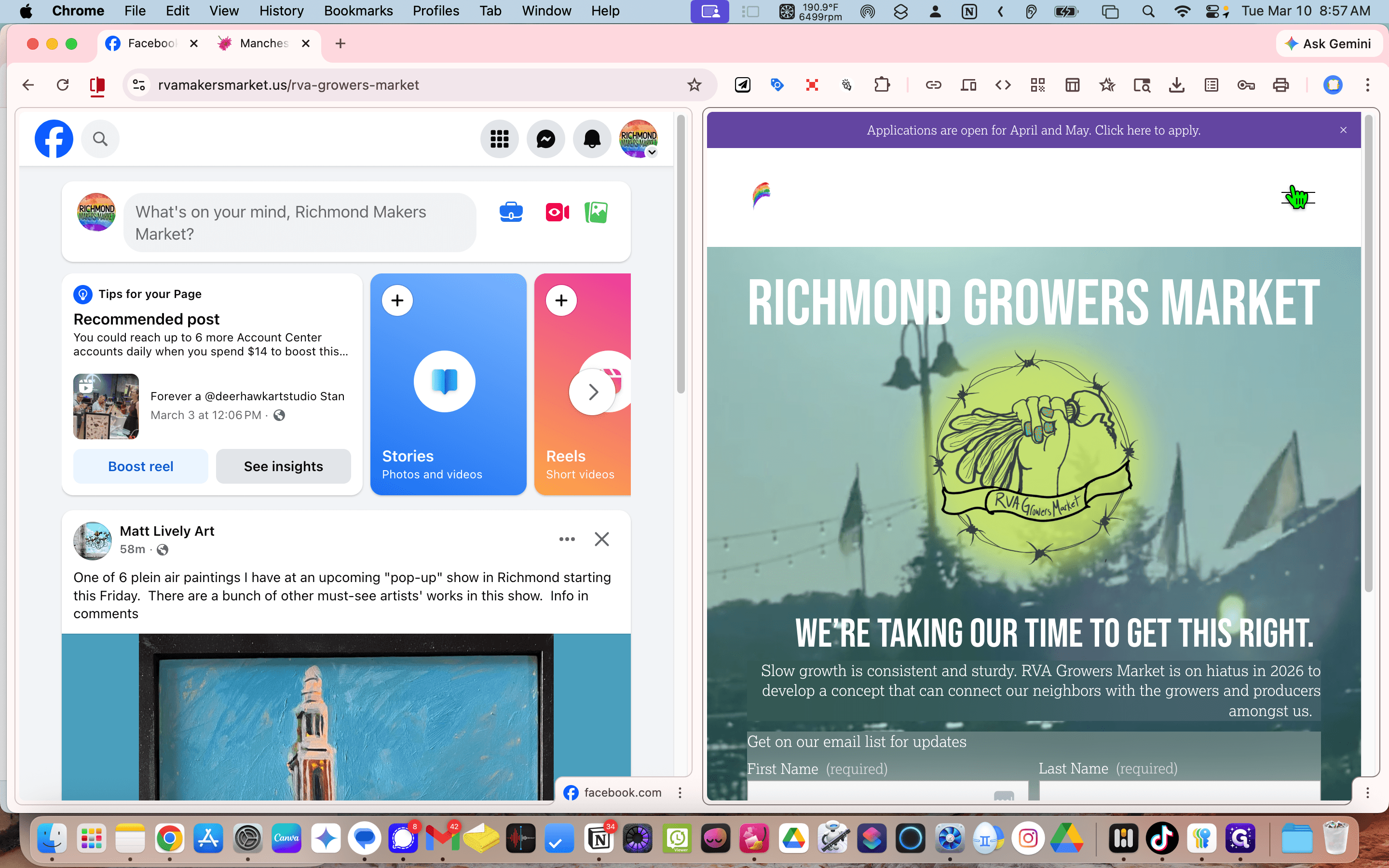 Step #1: Click the hamburger menu to open the directory