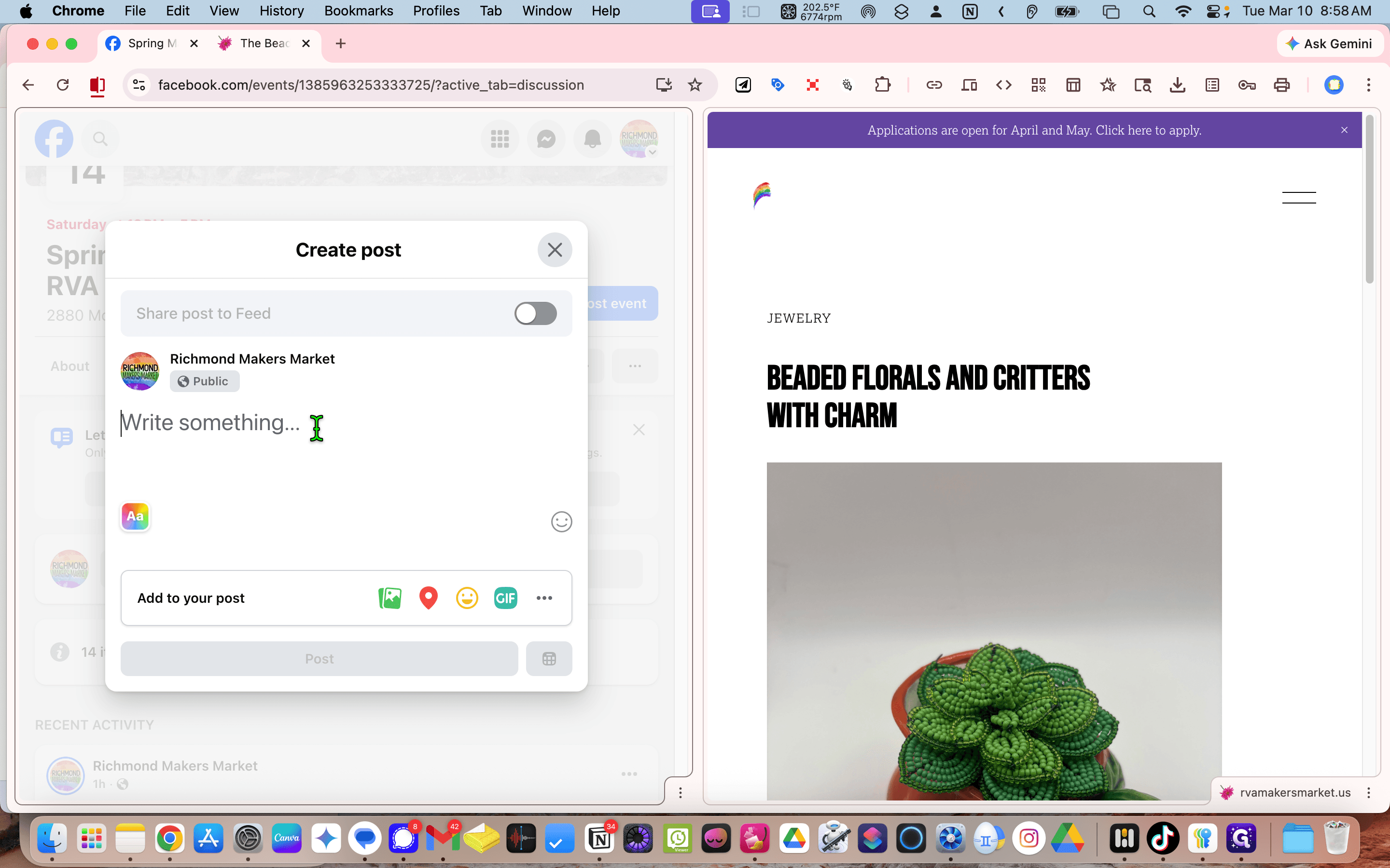 Step #11: Click on "I"