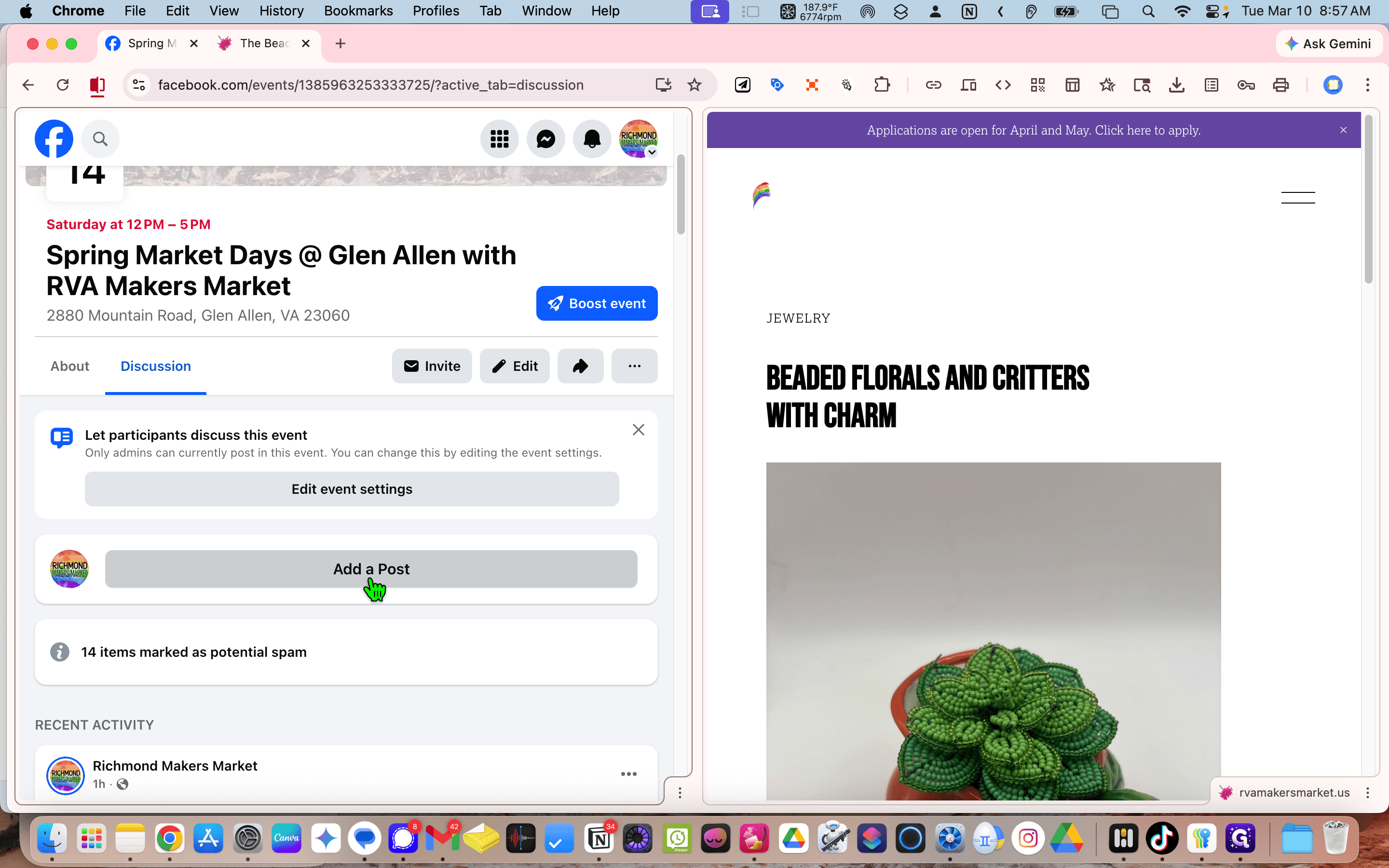 Step #10: Click on "Add a Post"