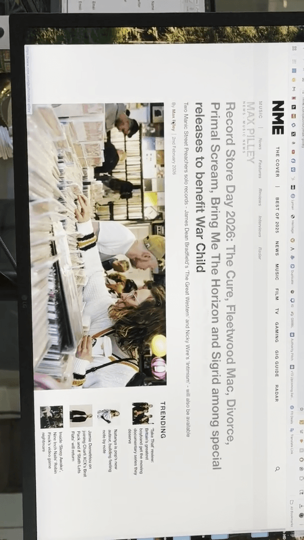 Step #86: Scroll down the page to see the collection of the author's articles.