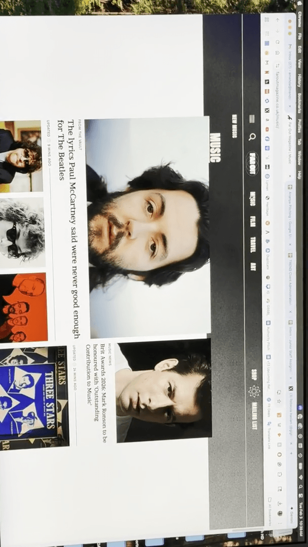 Step #21: Click the dropdown arrow next to MUSIC.
