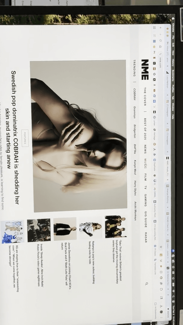 Step #74: Click on Music in the header menu.