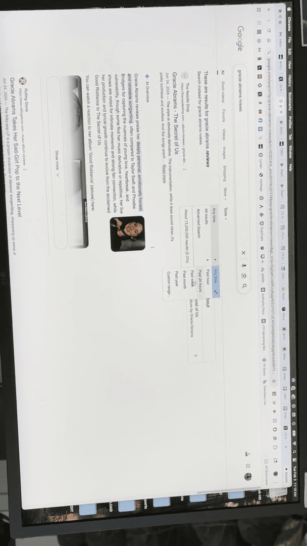 Step #372: Click the Past year option.