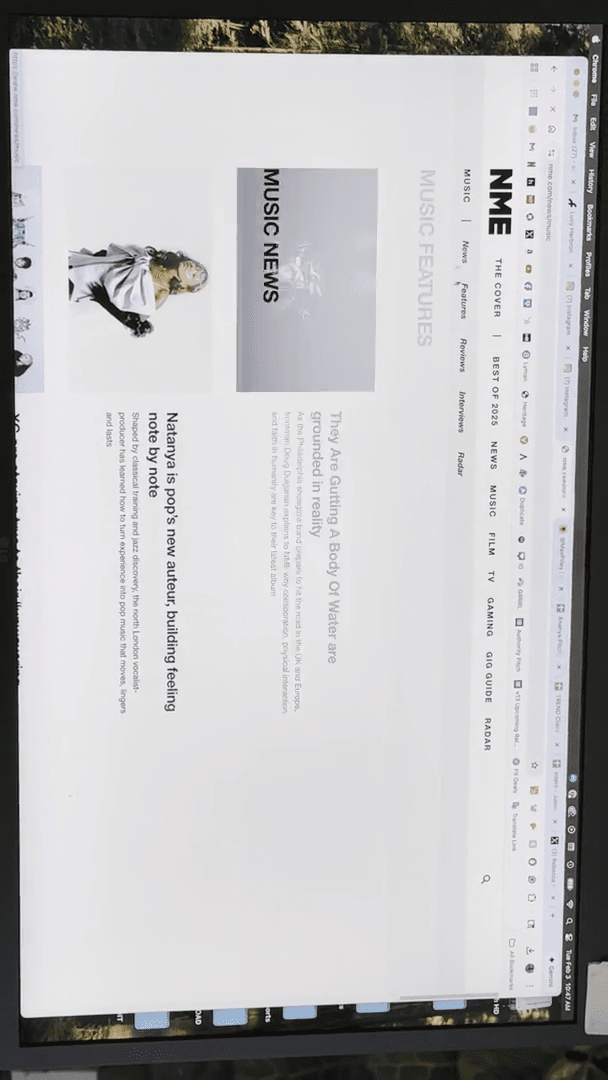 Step #117: Click on 'News' in the sub-navigation menu.