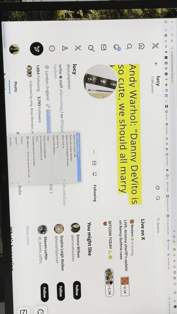 Step #29: Click 'Open Link in New Tab'.