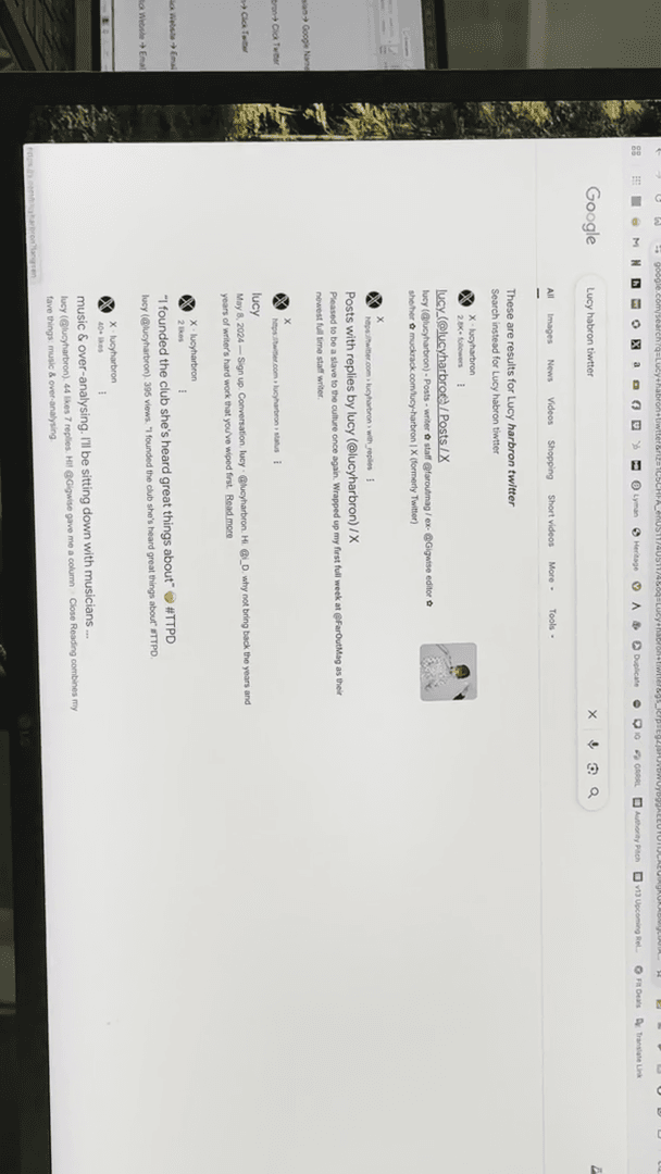 Step #27: Click on the Twitter link.