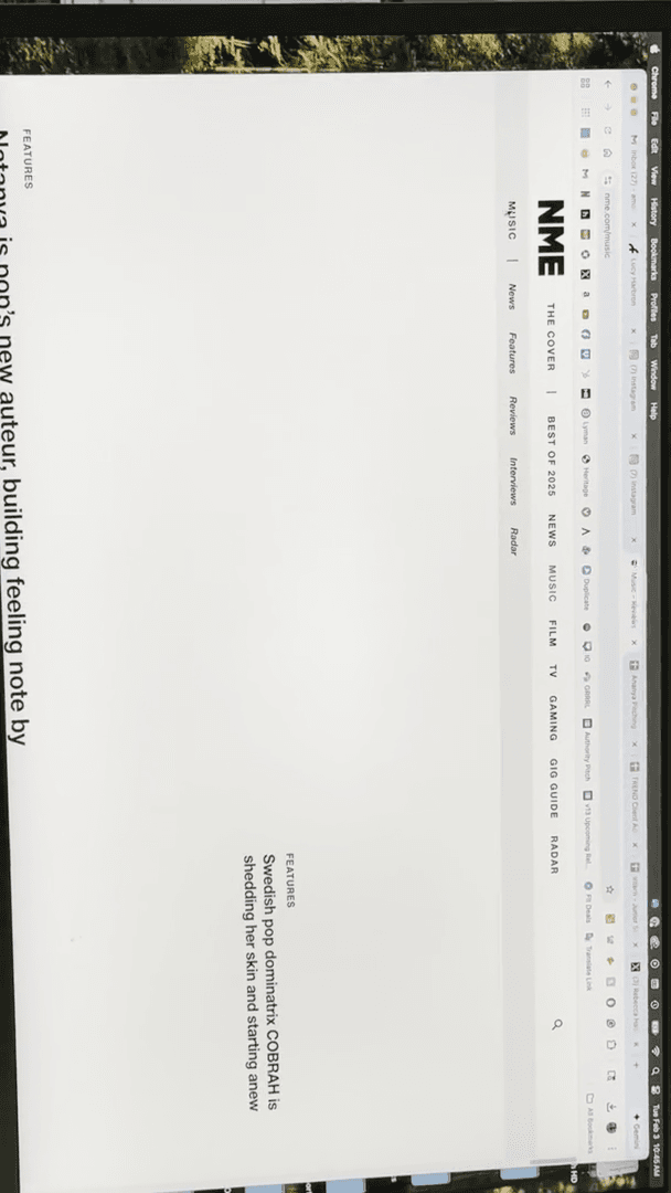 Step #76: Click on Music in the header.