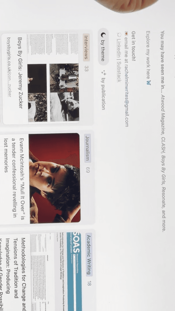 Step #167: On the LinkedIn profile, click 'Contact info' to reveal their email and website details.