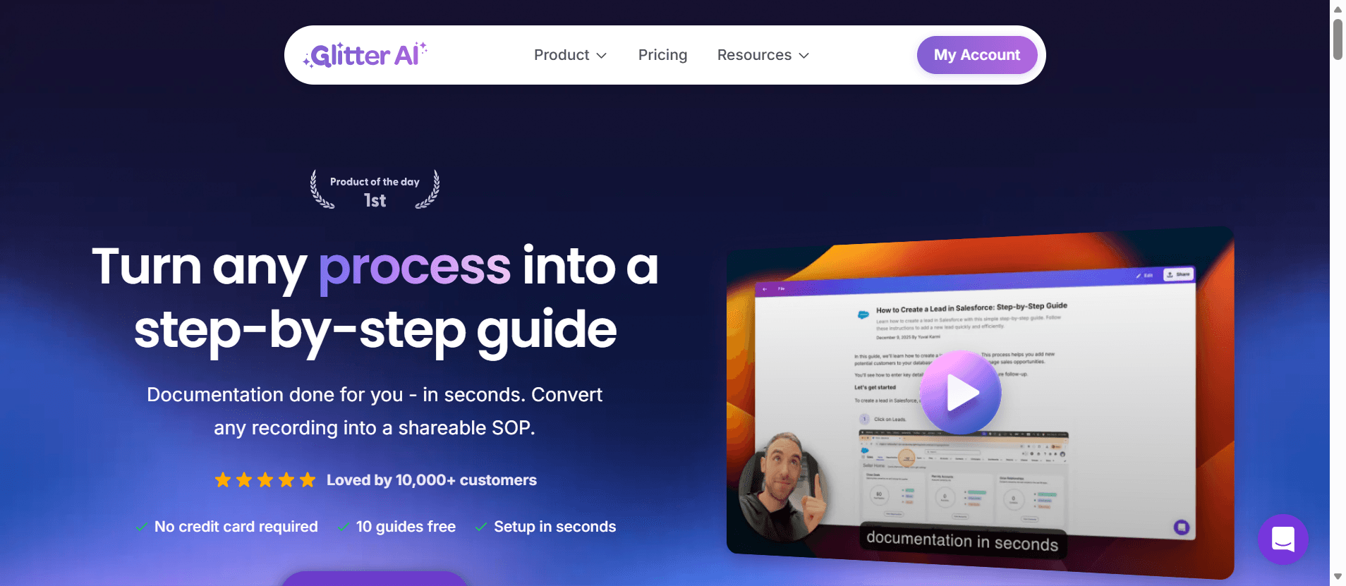 Step #2: Hagan clic en lo que quieran mostrar del sitio web