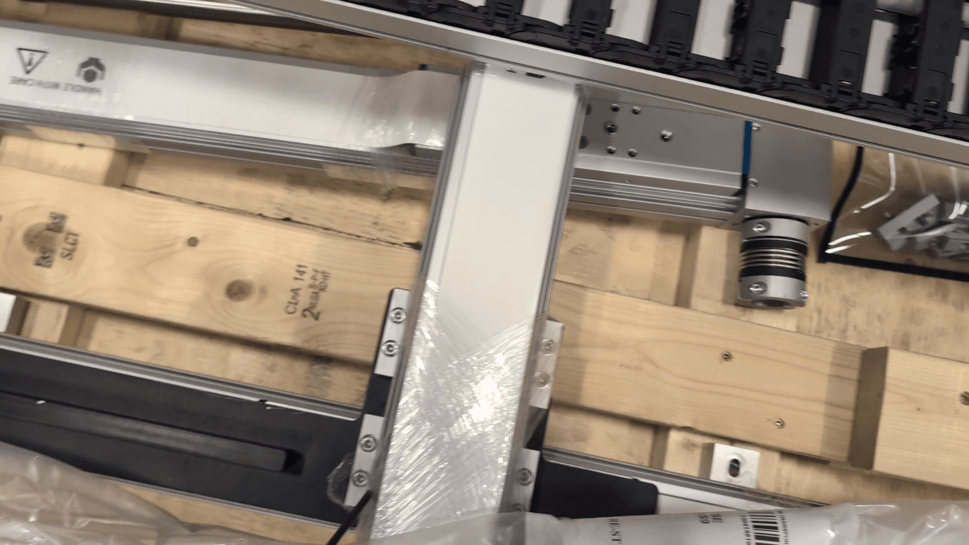 Step #7: Gently slide the gantry motor assembly out from its housing.