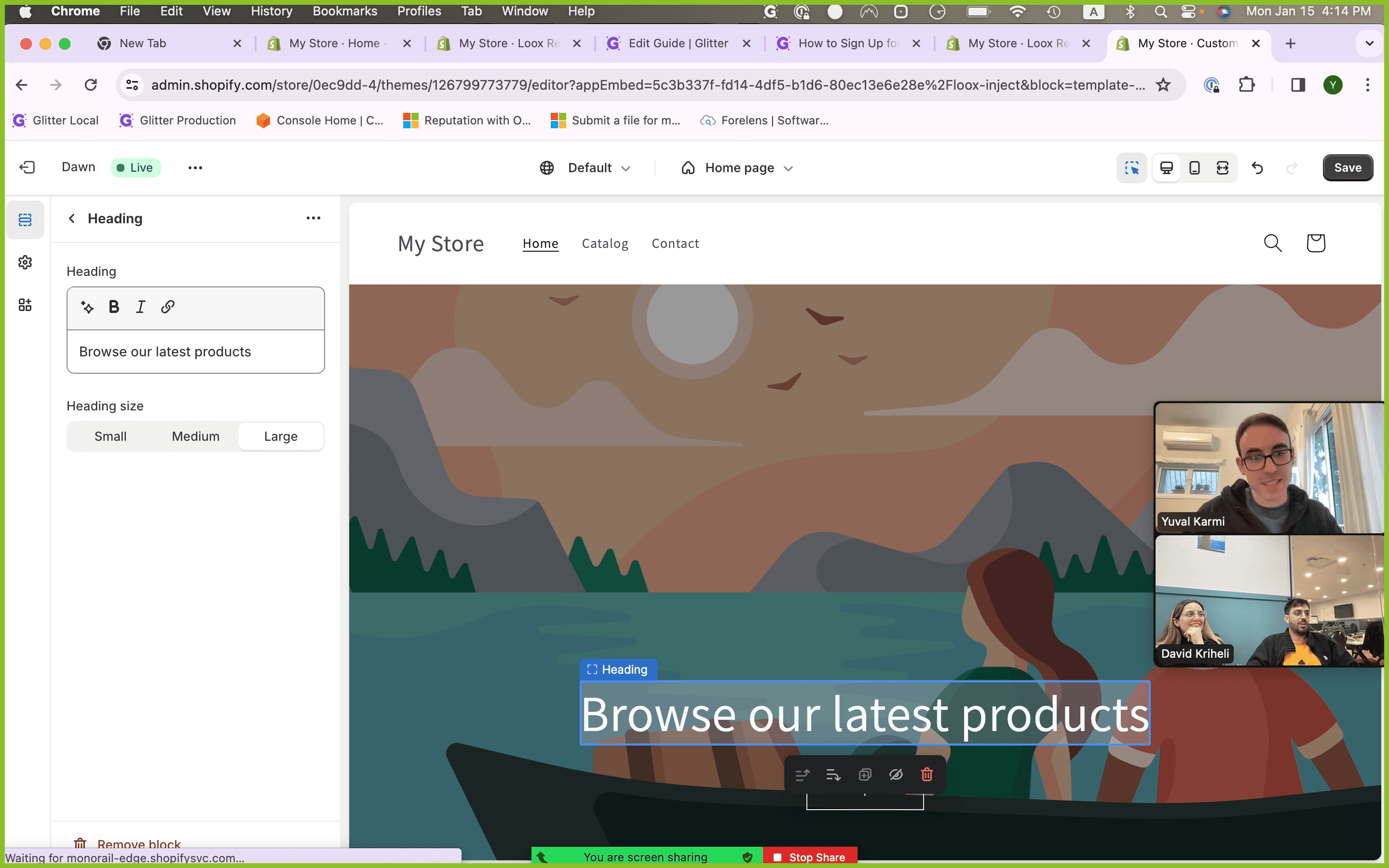 Step #13: Click "e our latest"