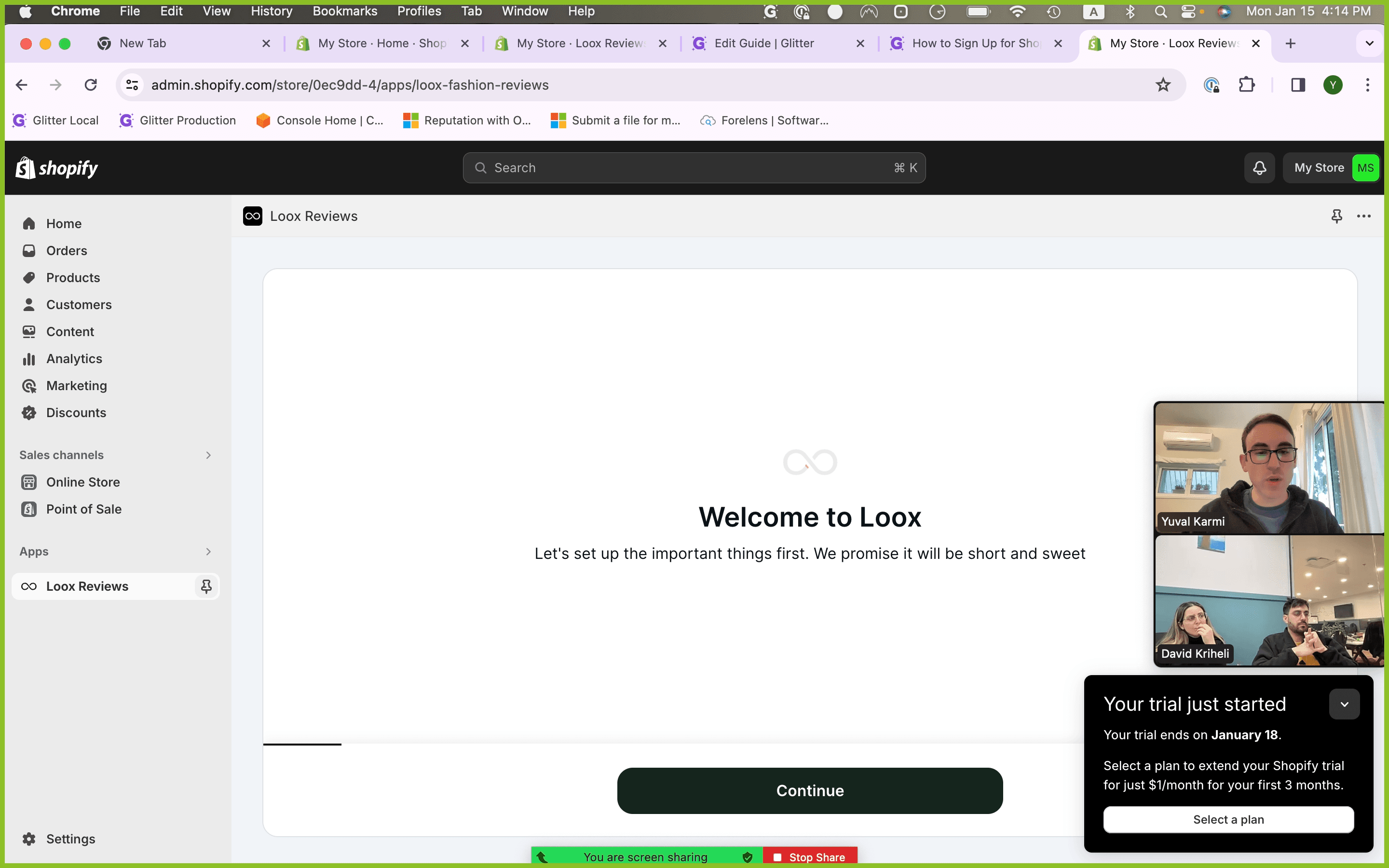 Step #7: Click "Continue"