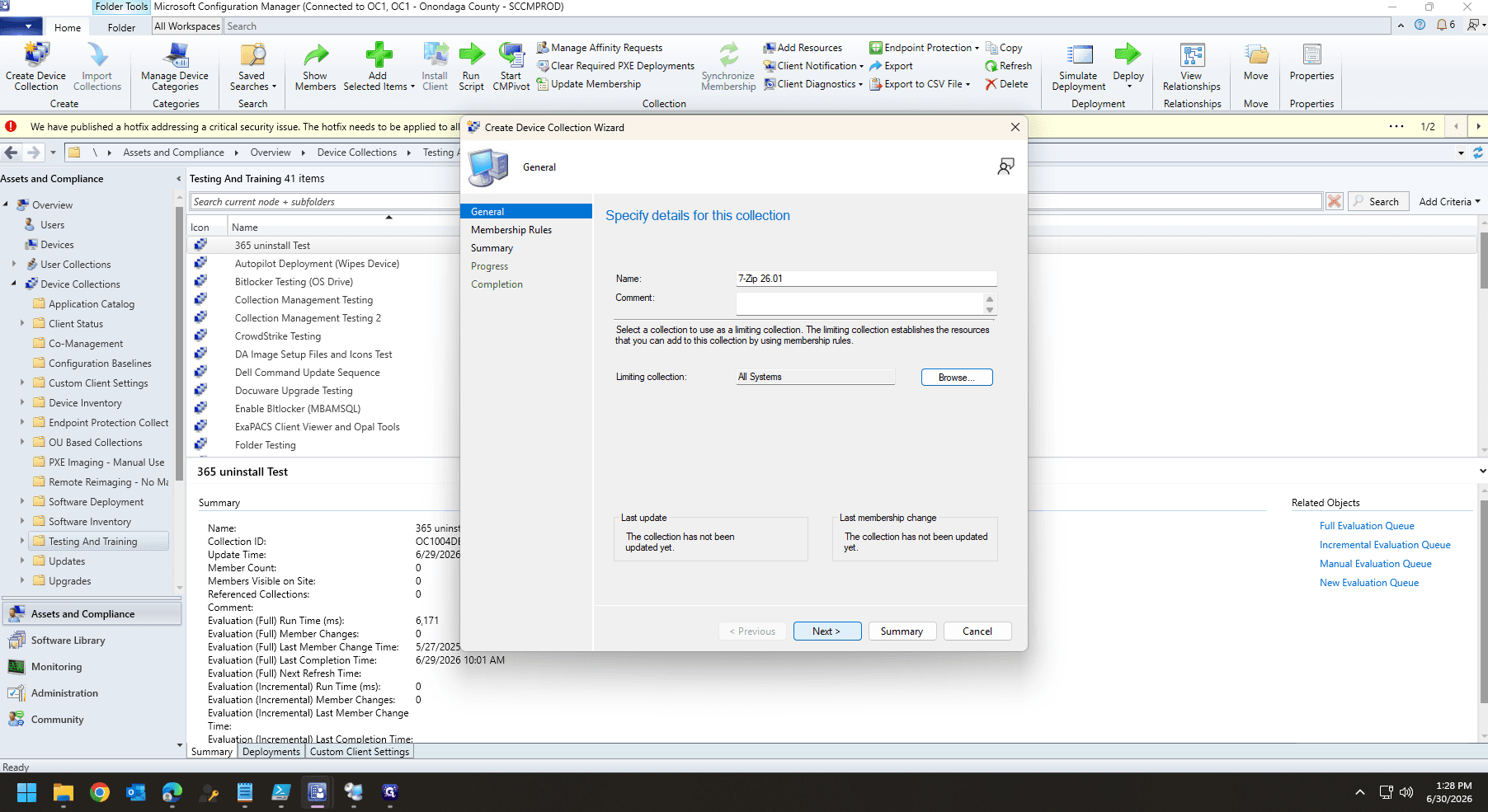 Step #33: Click Next to move to the Membership Rules tab.