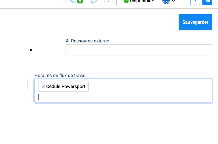 Step #8: Cliquez sur "sauvegarder" en haut à droite de l'écran