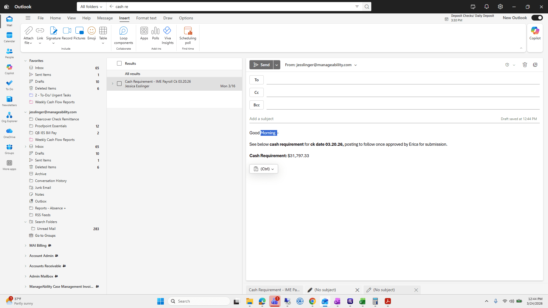 Step #281: Double-click on "Good Morning"