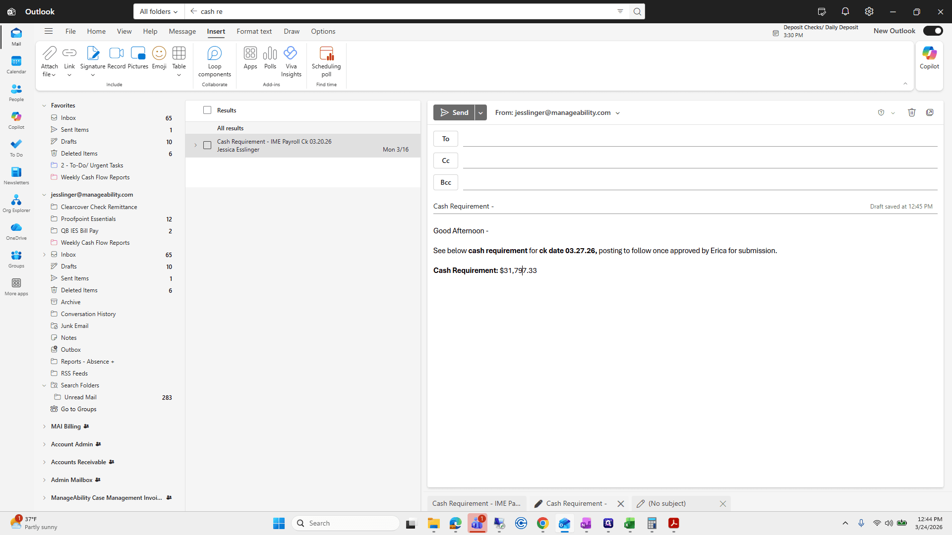 Step #296: Double-click on ": $ 31,797.33"