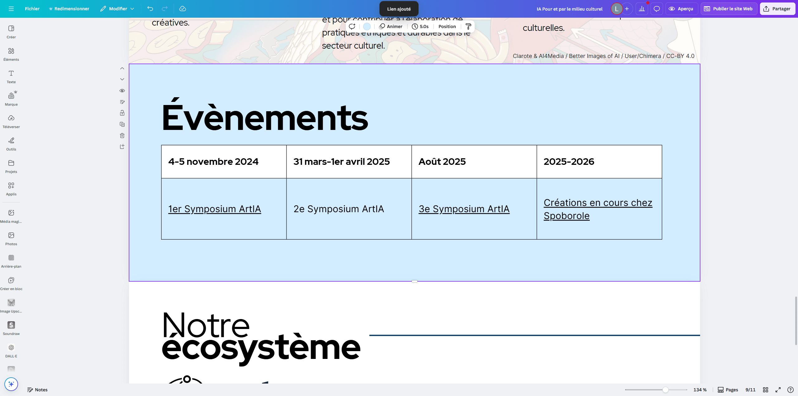 Step #17: Cliquez sur "Publier le site Web"