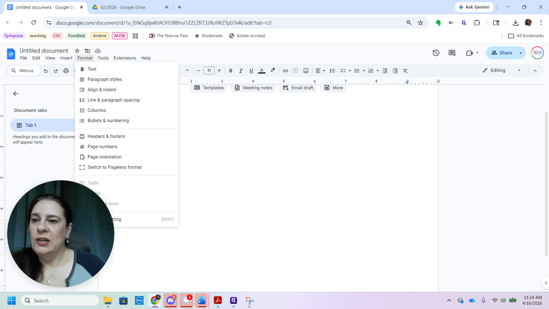 Step #8: Click on "Format"
